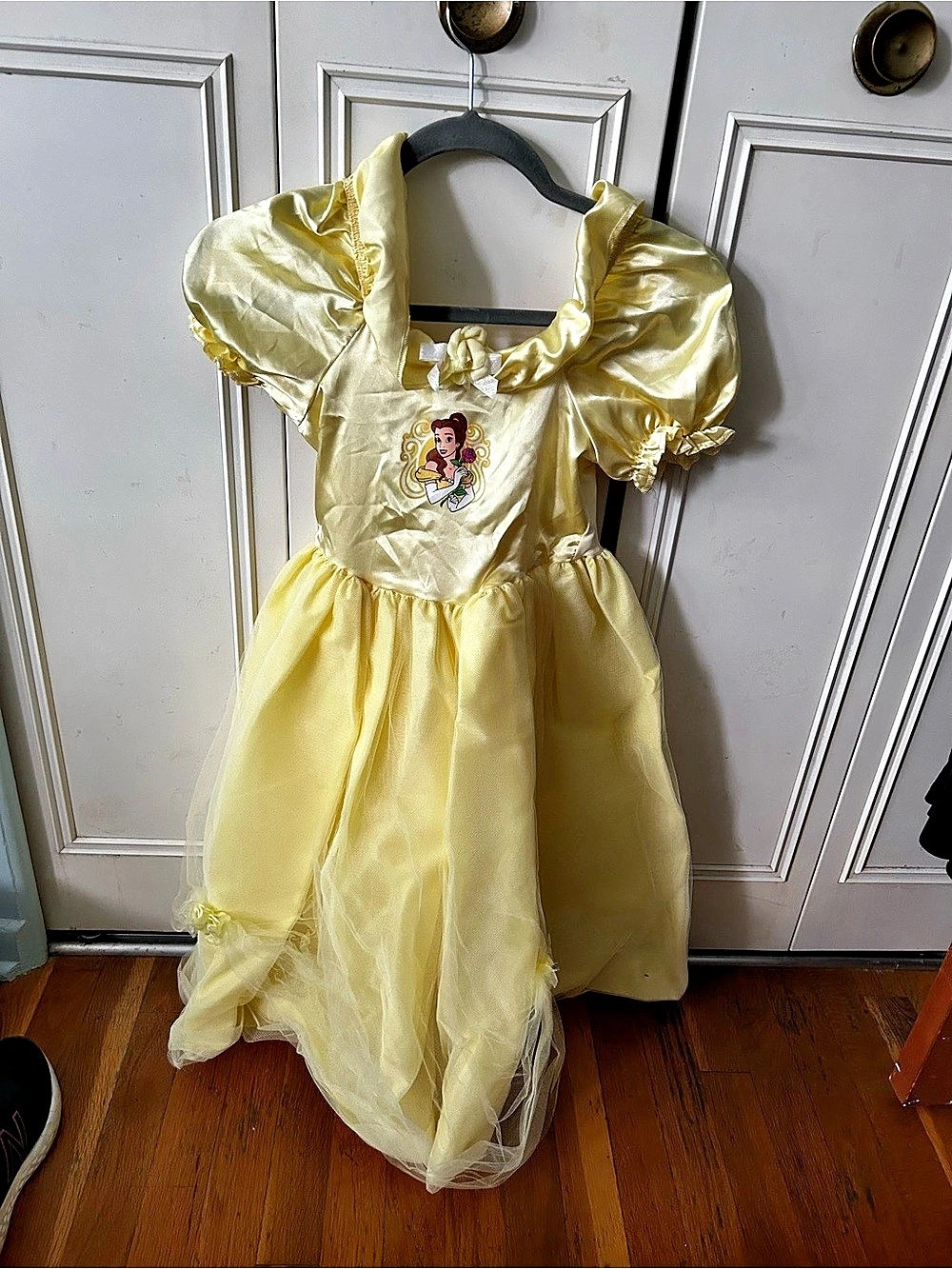 Disney Belle Costume Dress with Gloves & Shoes